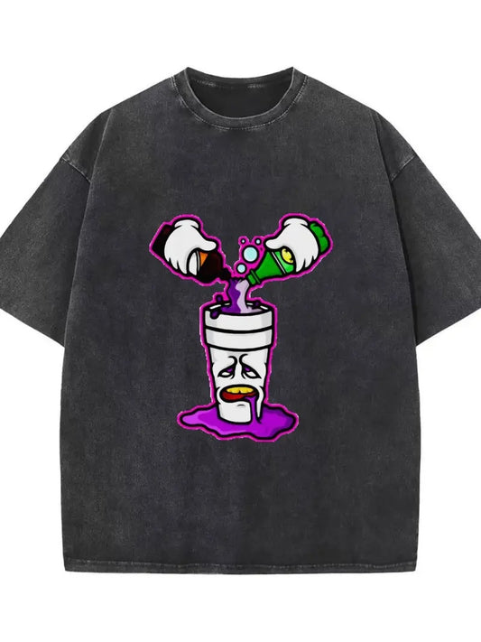 Men's Printed Short Sleeved Shirt